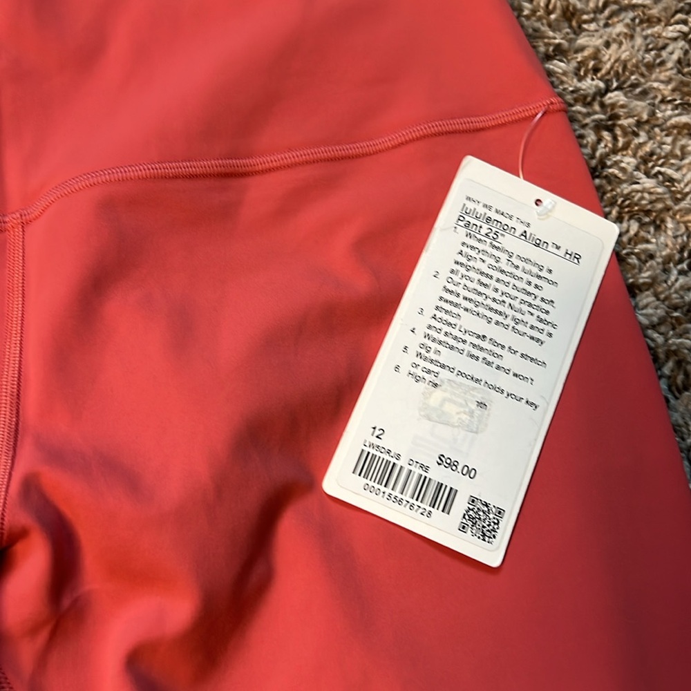 Lululemon Align High Rise Legging 25” - Picture 3 of 5